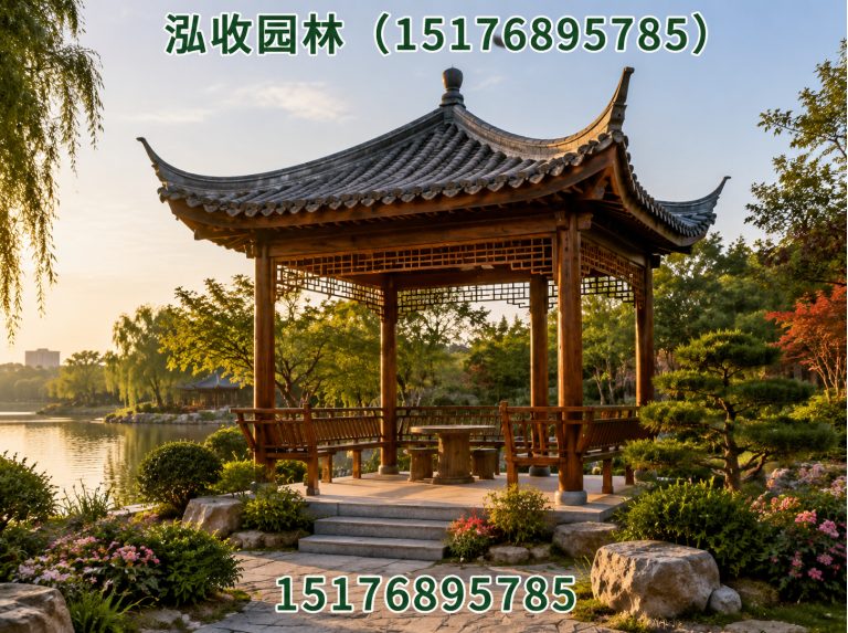 朝阳凉亭展示图